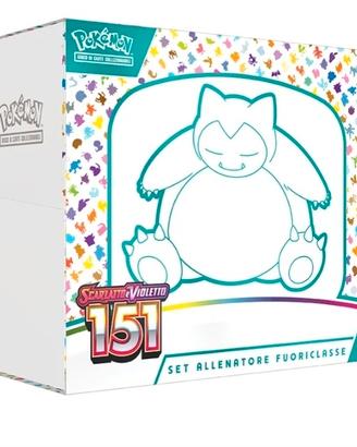 set allenatore fuori classe etb pokemon 151