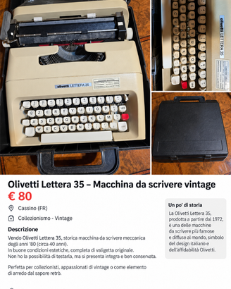 Olivetti Lettera 35