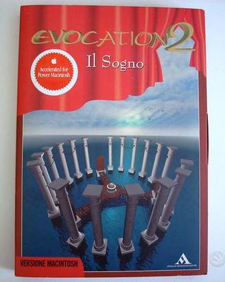 Retrogaming Mac "Evocation 2: Il Sogno" in BOX