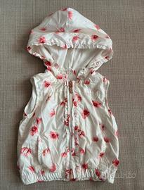 ••. #Giacca senza maniche Bambina Tg 9/12 mesi