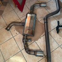 Scarico con valvola golf 8 gti