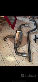 Scarico con valvola golf 8 gti