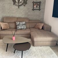 Divano con penisola made in italy