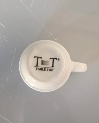 60 Tazzine Bianche da Caffè - Tablet Top