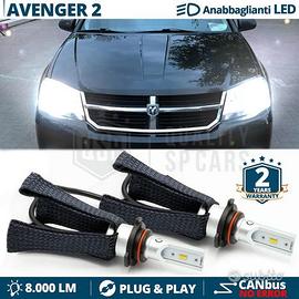 Lampadine LED HB4 per DODGE AVENGER 2 Luce Bianca