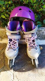 Roller misura 35-38 + casco regalato