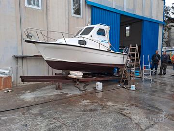 pilotina 6mt senza patente rimessa a nuovo valuto 