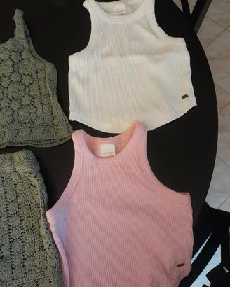 completo e 2 top zara,140 cm