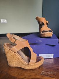 saldali zeppa di pelle Stuart Weitzman 