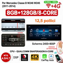 Autoradio CarPlay Android Mercedes Classe B W246