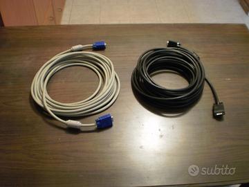 Cavi VGA 10 metri e 15 metri