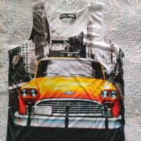 canottiera con stampa