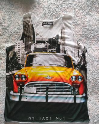 canottiera con stampa