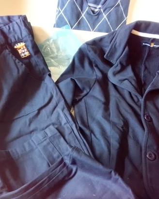 Completo giacca pantalone  Marina Militare 12-14