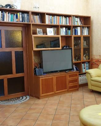 Parete attrezzata in Legno Ciliegio