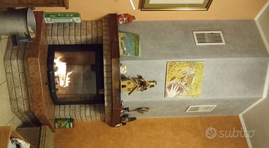 Caminetto monoblocco ventilato