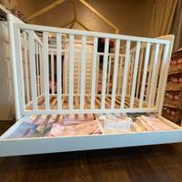 Lettino neonati Giordani “Alice” con materasso