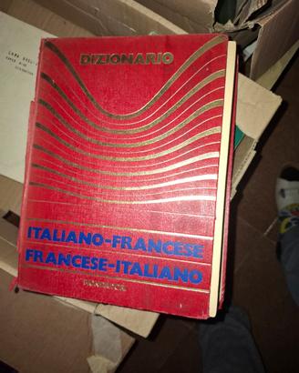 dizionario italo francese anno 1961 vintage 