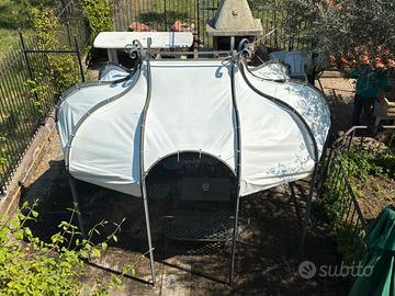 Gazebo in ferro Unopiù con telo