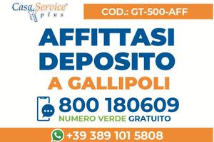 Corso Italia Gallipoli - Locale deposito di 170 mq