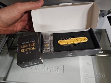 victorinox  climber gold limited edition 2016 oro 
