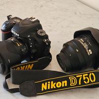 Nikon D750 + 24-120mm 4 G VR + 28 mm  1.8 G
