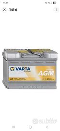 batteria varta agm 70ah