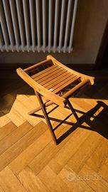 Sgabello pieghevole