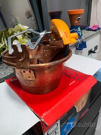 Paiolo elettrico in rame