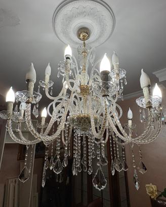 lampadario cristallo