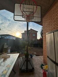 Canestro basket TARMAK regolabile da 2,40m a 3,05m