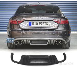 DIFFUSORE PER AUDI A5 COUPE CABRIO 07-11 LOOK RIEG