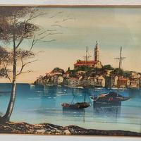 quadro paesaggio marittimo 