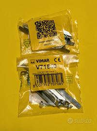2x Vimar V71540 Nuove - Griffe per scatola 503/504