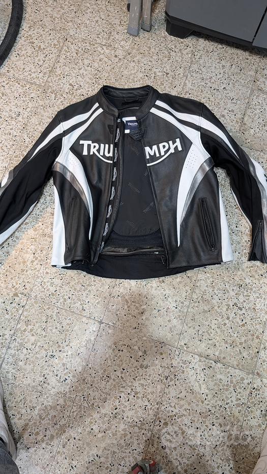 Abbigliamento Triumph Giacca Pelle Moto Triumph Giacca Moto