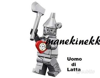 Mago di Oz UOMO di LATTA TIN minifigure tipo Lego