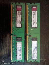 Ram DDR 2x banchi dekstop