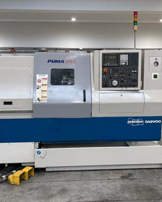 Tornio daewoo puma 240 cnc fanuc