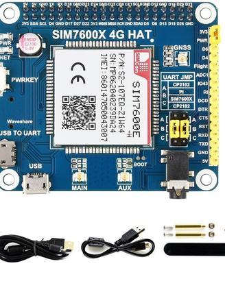 Waveshare SIM7600E-H 4G LTE HAT Raspberry Pi GPS
