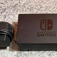 Dock Nintendo Switch con alimentatore originale