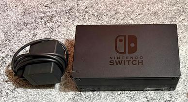 Dock Nintendo Switch con alimentatore originale