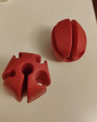 Pallina in silicone per canne da pesca 