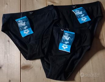 Slip intimo Sportivo "Arena" Nero, tg. IT. 2° e 3°