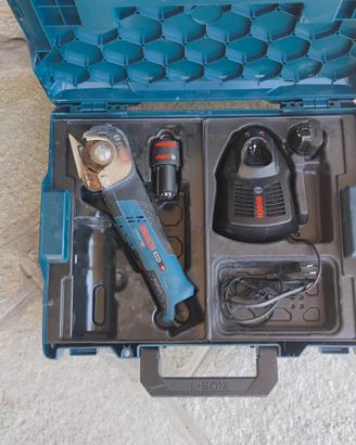 Cesoia bosch gus12v compresa di caricabatterie