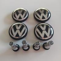 4 tappi coprimozzo Volkswagen 