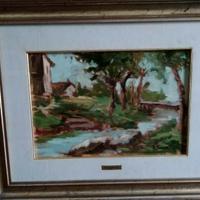 Quadro pittore bresciano filippo tamantini