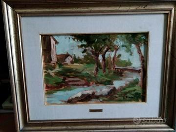 Quadro pittore bresciano filippo tamantini