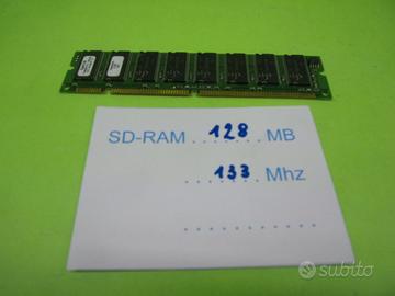 Modulo SD-RAM 128 Mbyte PC133 133 Mhz, memoria
