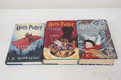 Raccolta di n. 3 libri di Harry Potter