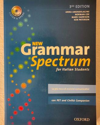 Manuale NEW GRAMMAR SPECTRUM for Italian students